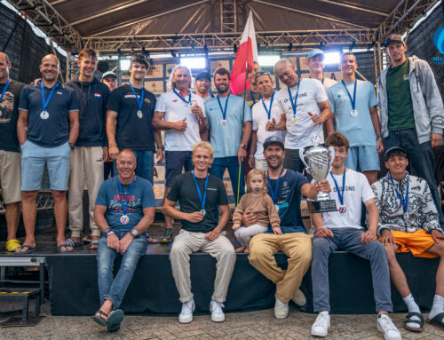 Langer wins the Formula Windsurfing Foil European title duel at Multivan Windsurf Cup Heiligenhafen