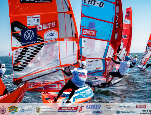 Day 1 Highlights of the Formula Windsurfing Foil World Championships 2024 in Puck, Poland